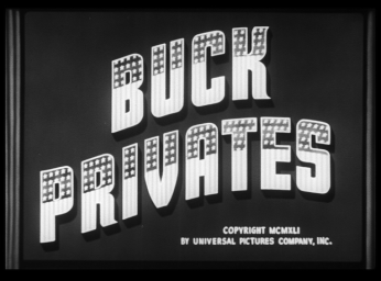 BUCK PRIVATES